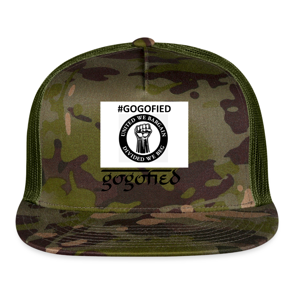 GOGOFIED Trucker Cap - MultiCam\green