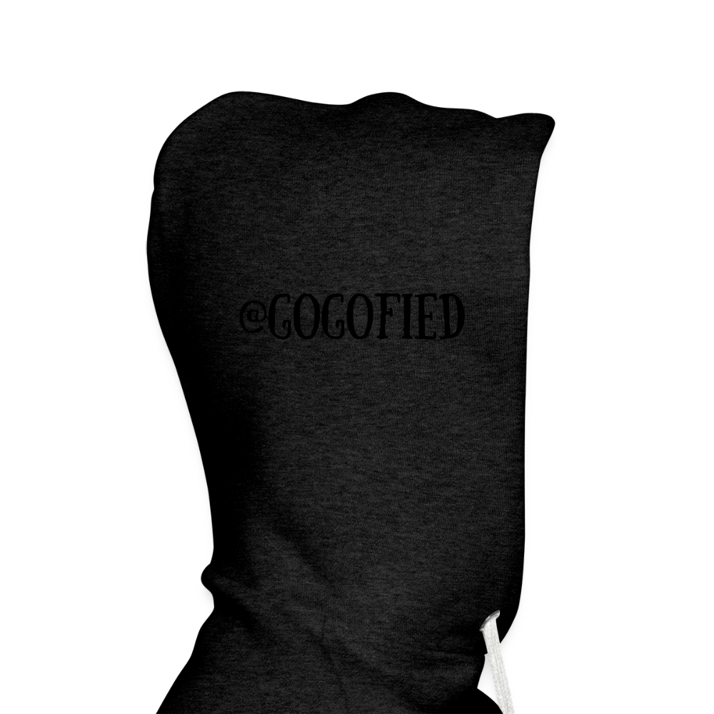 Hoodie on a Hoodie is this goodbye - charcoal grey
