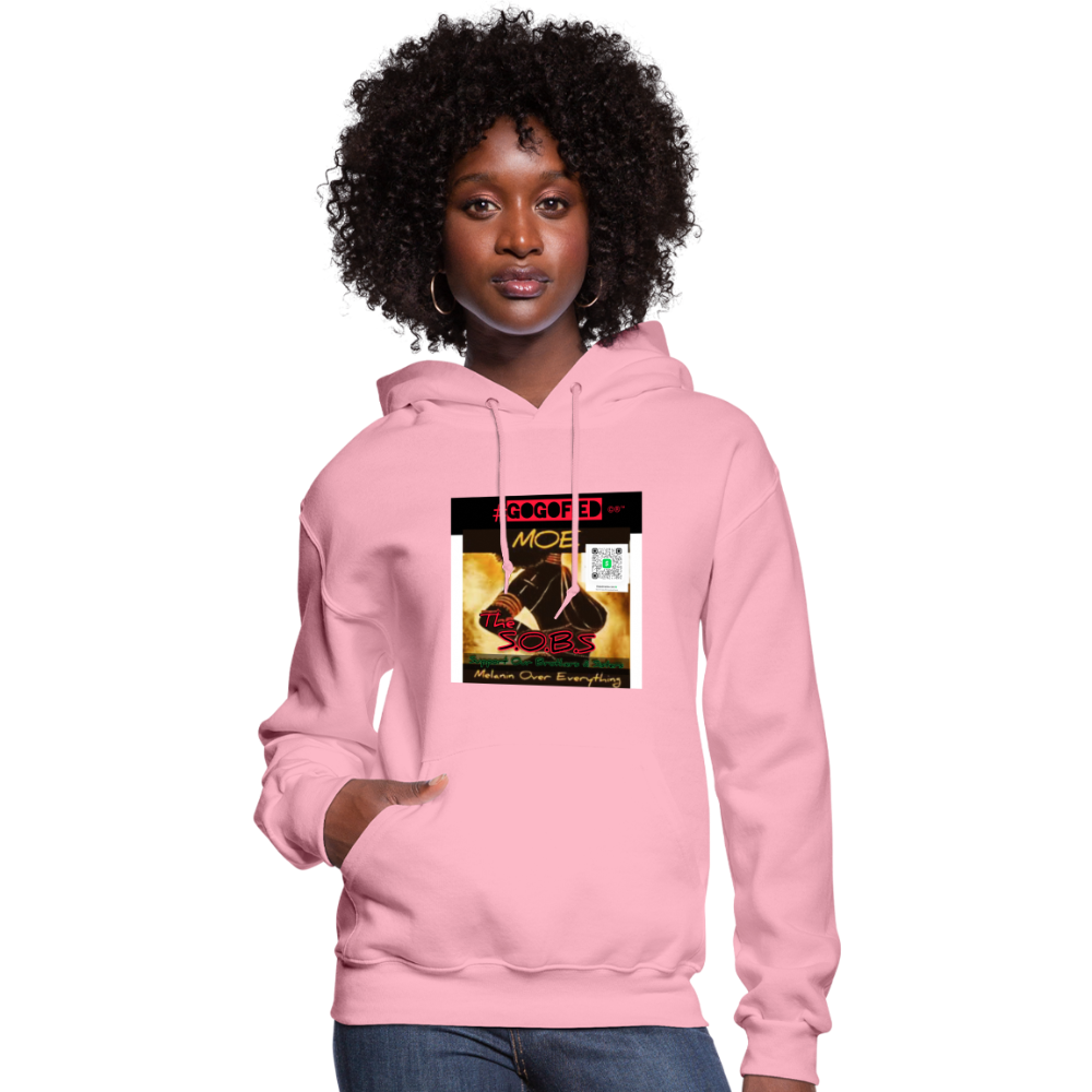 MOE GOGOFIED Women's Hoodie - classic pink