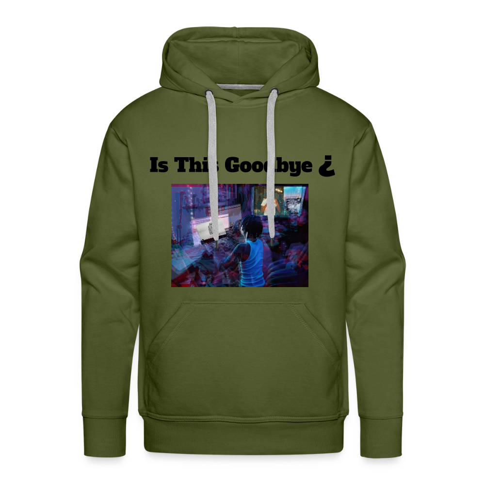is This Goodbye Hoodie - olive green