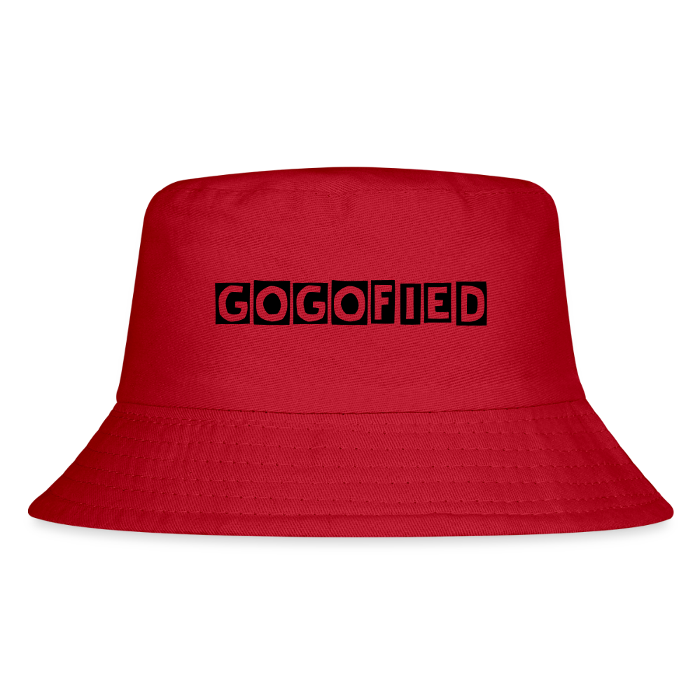 Kid's Bucket Hat GOGOFIED - red