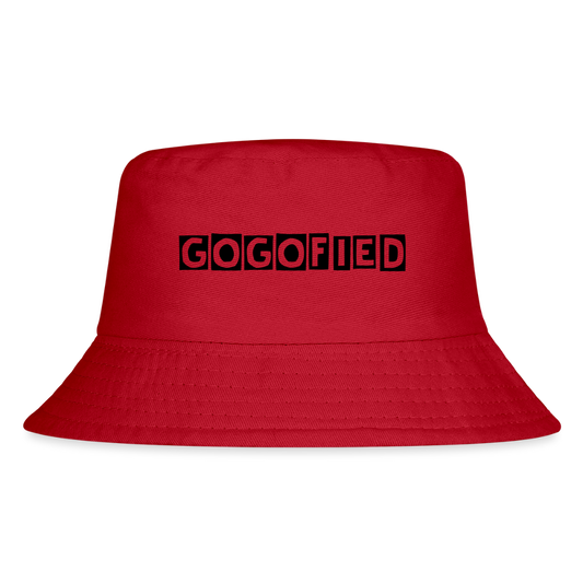 Kid's Bucket Hat GOGOFIED - red