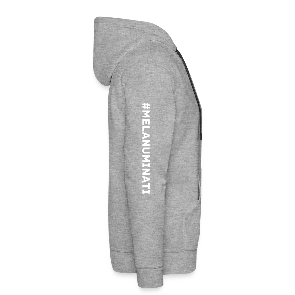 MELANUMINATI GOGOFIED HOODIE - heather grey