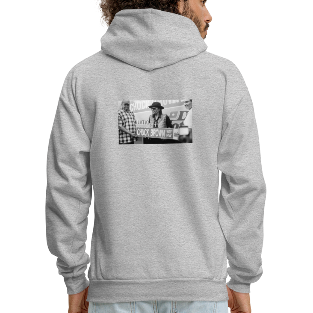 MORE COWBELL Men's Hoodie - heather gray