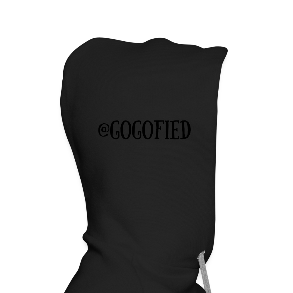 Hoodie on a Hoodie is this goodbye - black