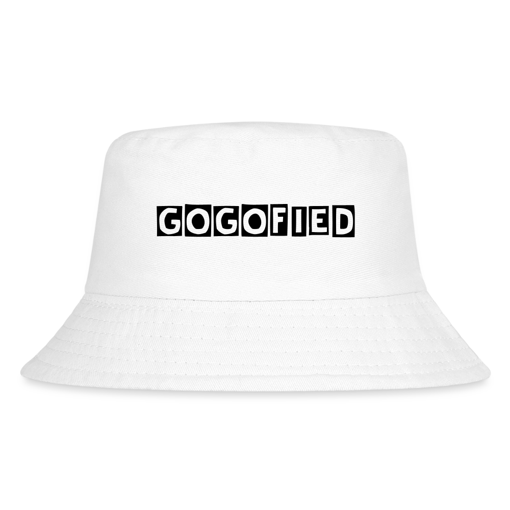 Kid's Bucket Hat GOGOFIED - white