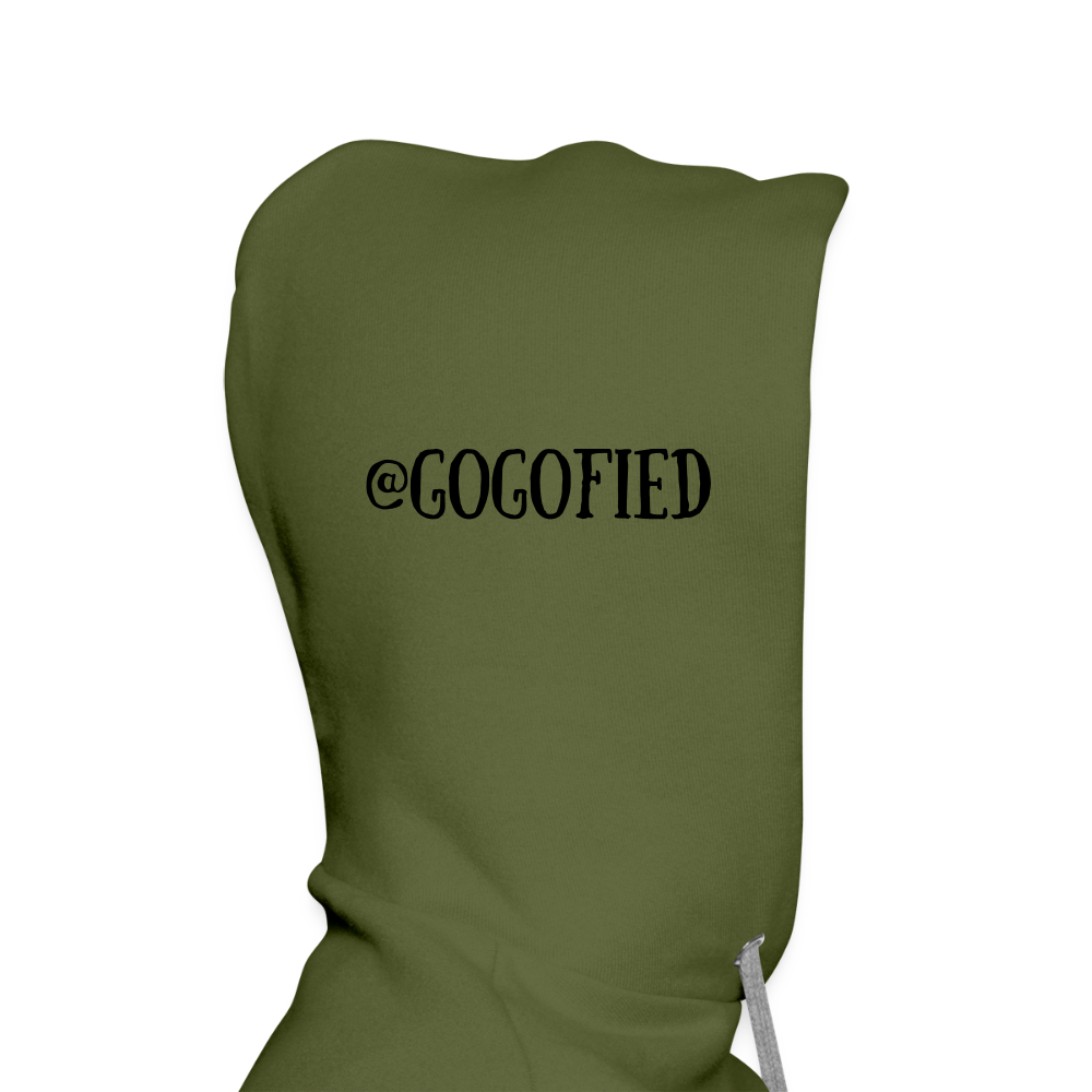 Hoodie on a Hoodie is this goodbye - olive green