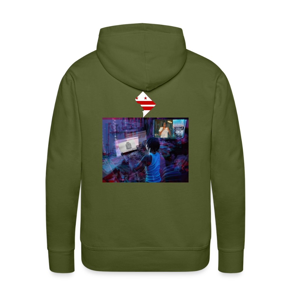 IS THIS GOODBYE HOODIE REBEL - olive green