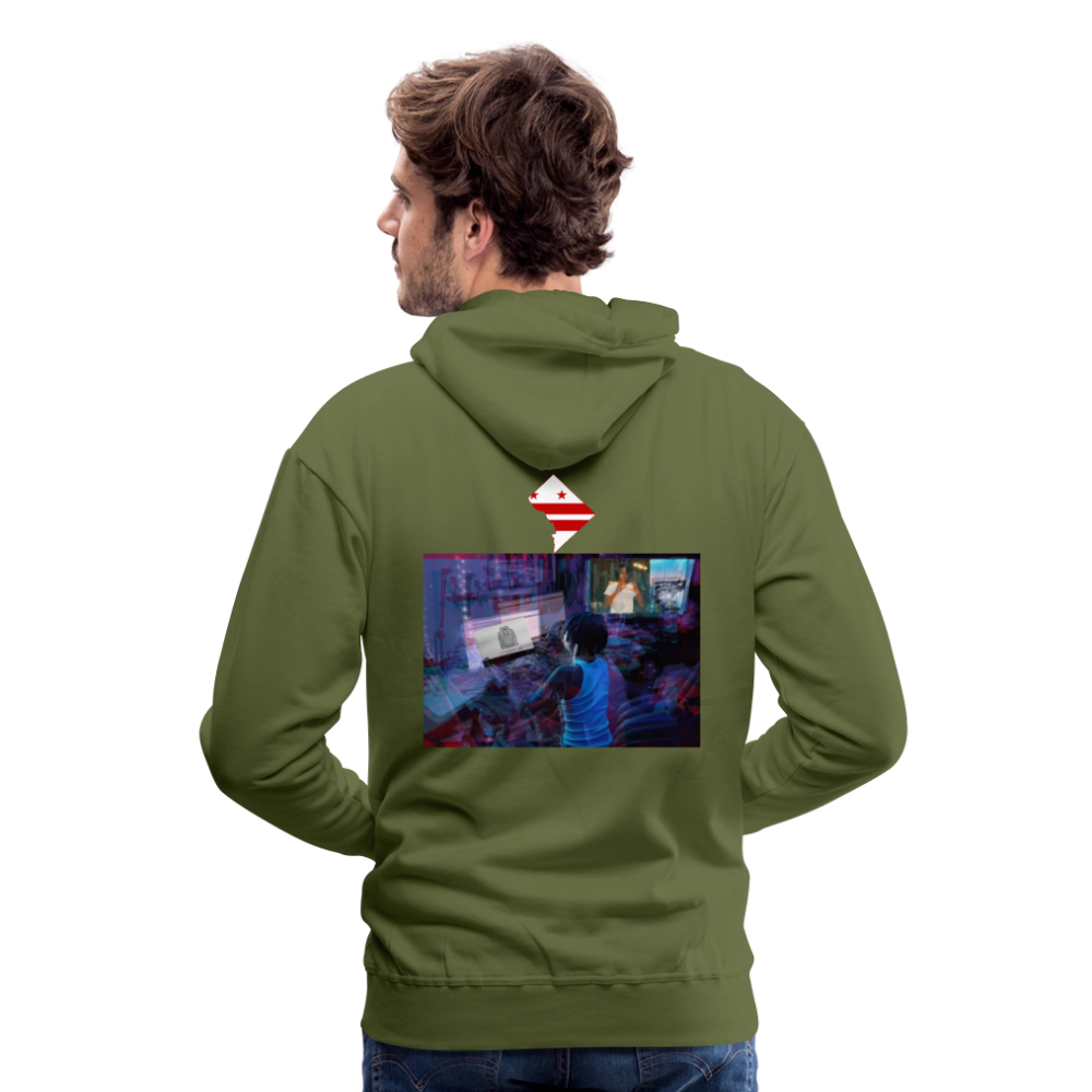 IS THIS GOODBYE HOODIE REBEL - olive green
