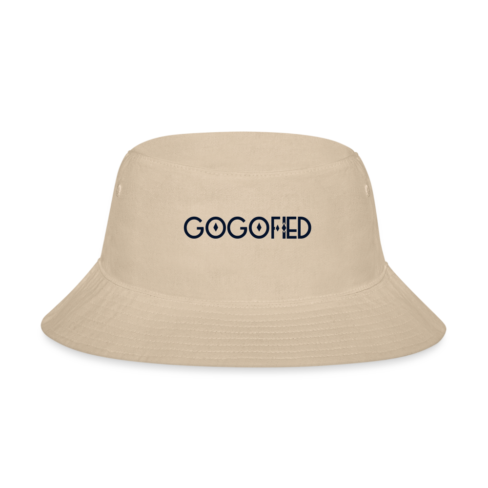BLK KERMIT GOGOFIED Bucket Hat - cream