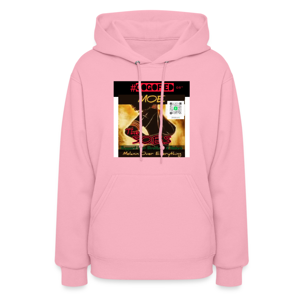 MOE GOGOFIED Women's Hoodie - classic pink
