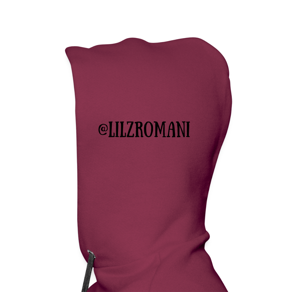 Hoodie on a Hoodie is this goodbye - burgundy