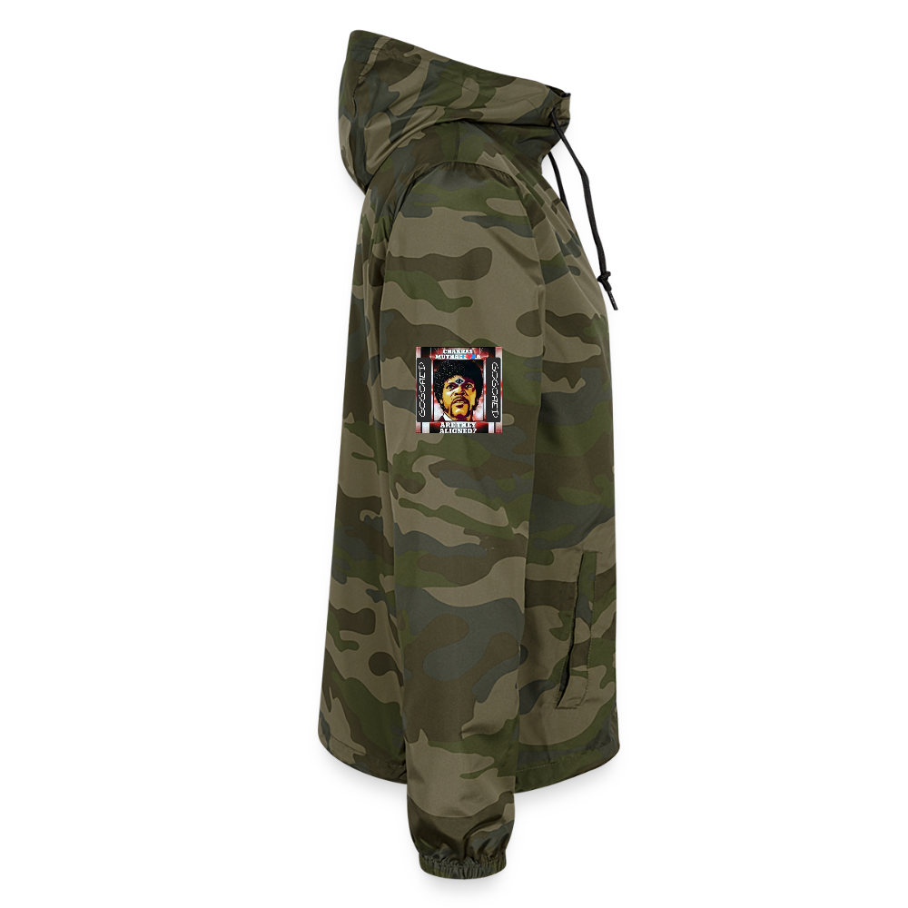 Camo Obama more bell Unisex Windbreaker Jacket - green camo