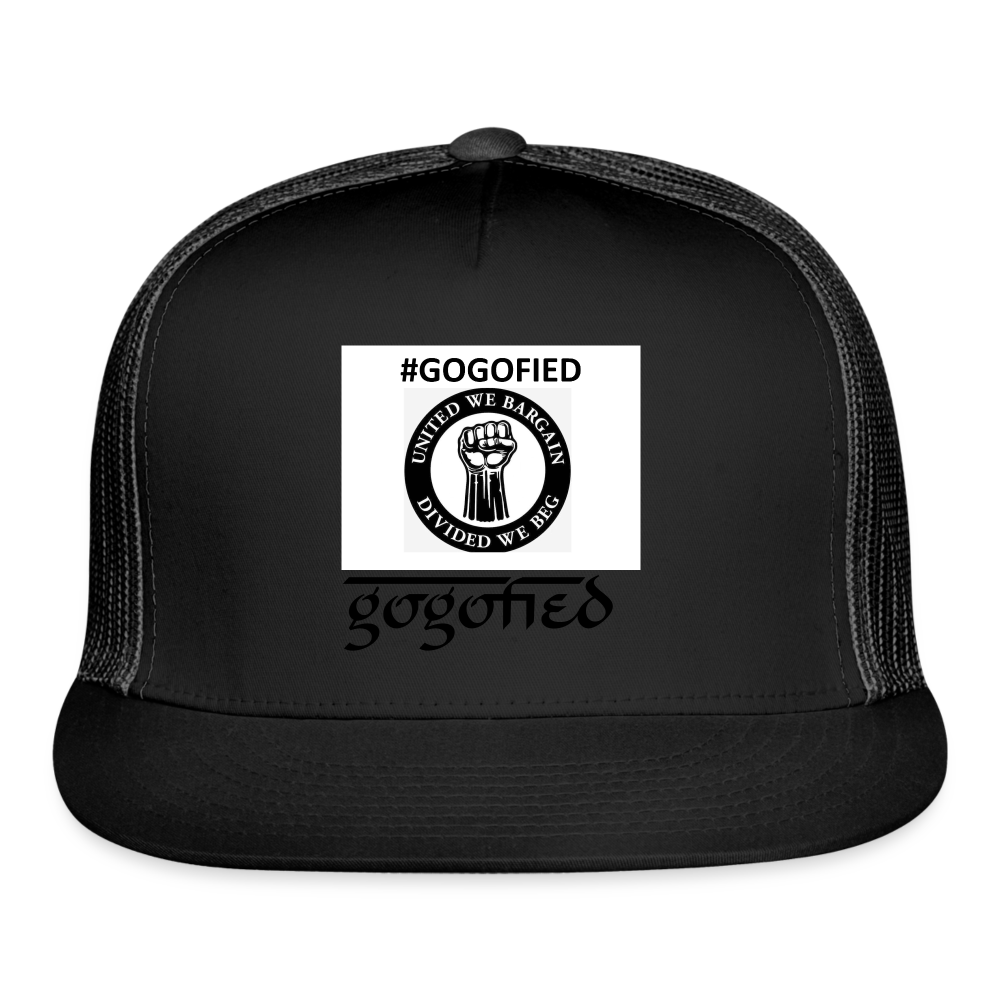 GOGOFIED Trucker Cap - black/black