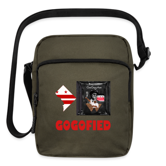 CHUCK BENNY Upright Crossbody Bag - olive