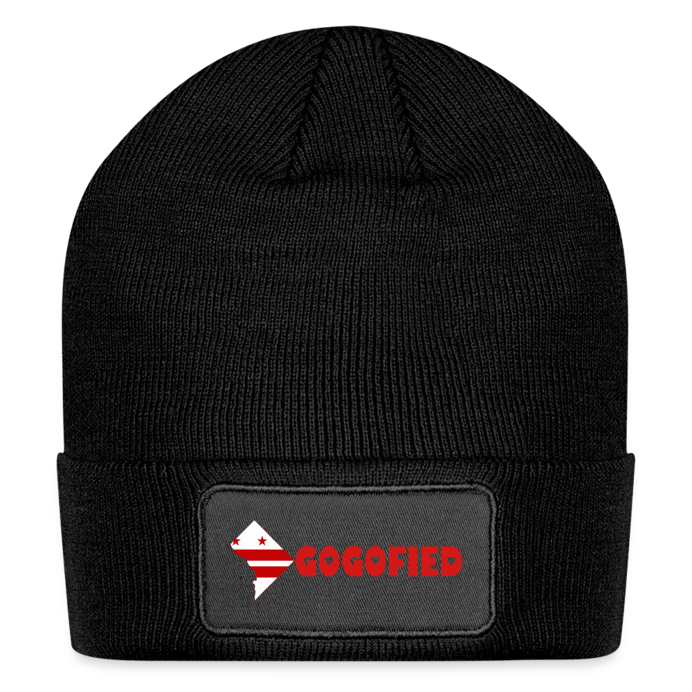 GOGOFIED Patch Beanie - black
