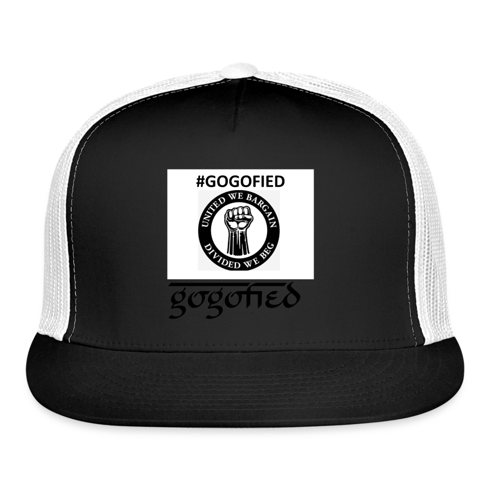 GOGOFIED Trucker Cap - black/white
