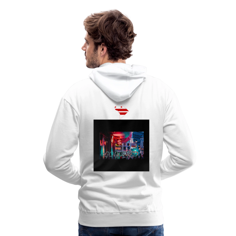 Hoodie on a Hoodie is this goodbye - white