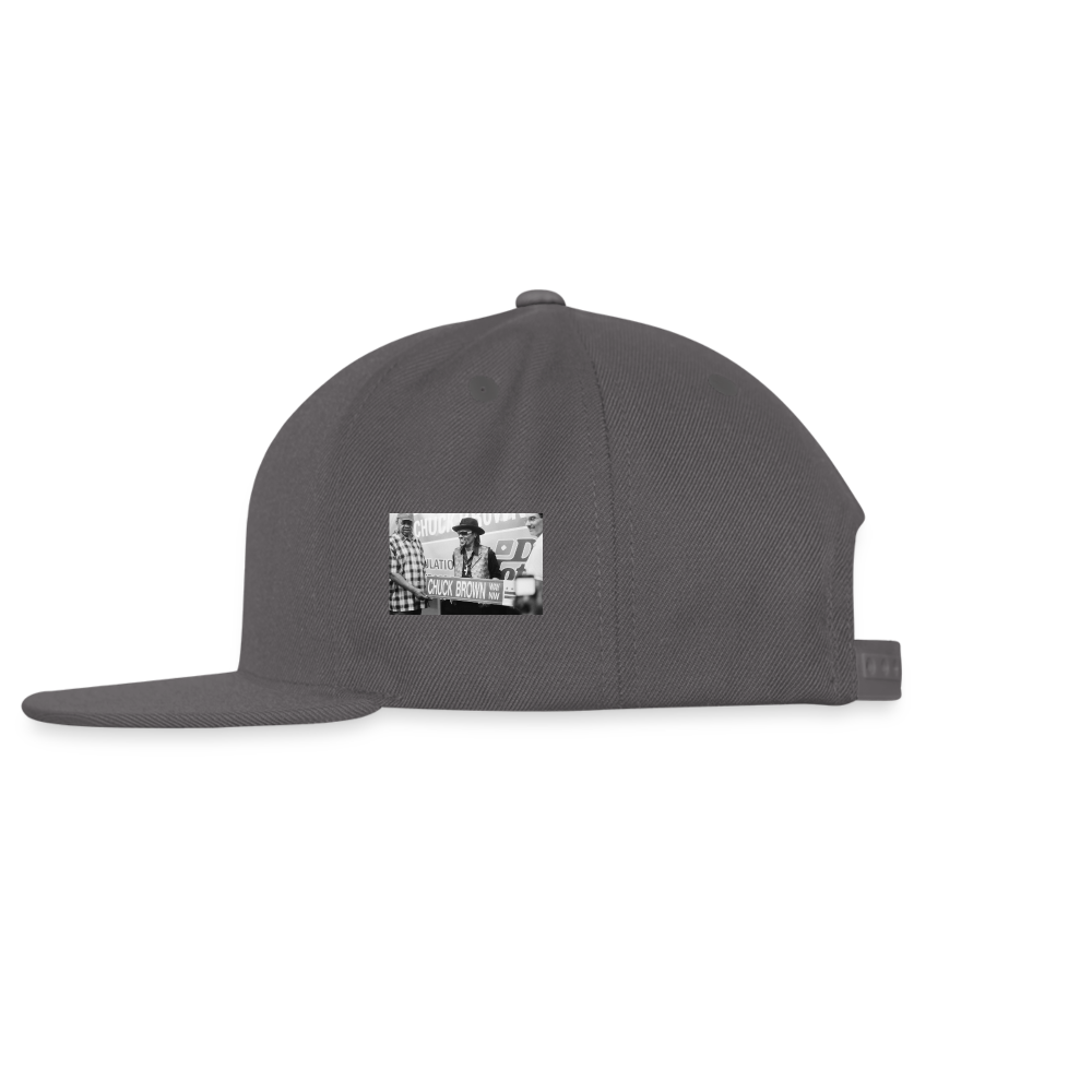 GOGOFIED Snapback Baseball Cap - dark grey