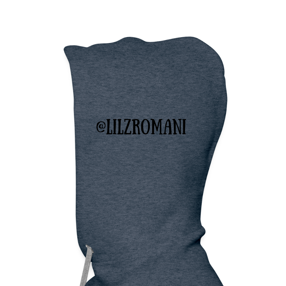 Hoodie on a Hoodie is this goodbye - heather denim