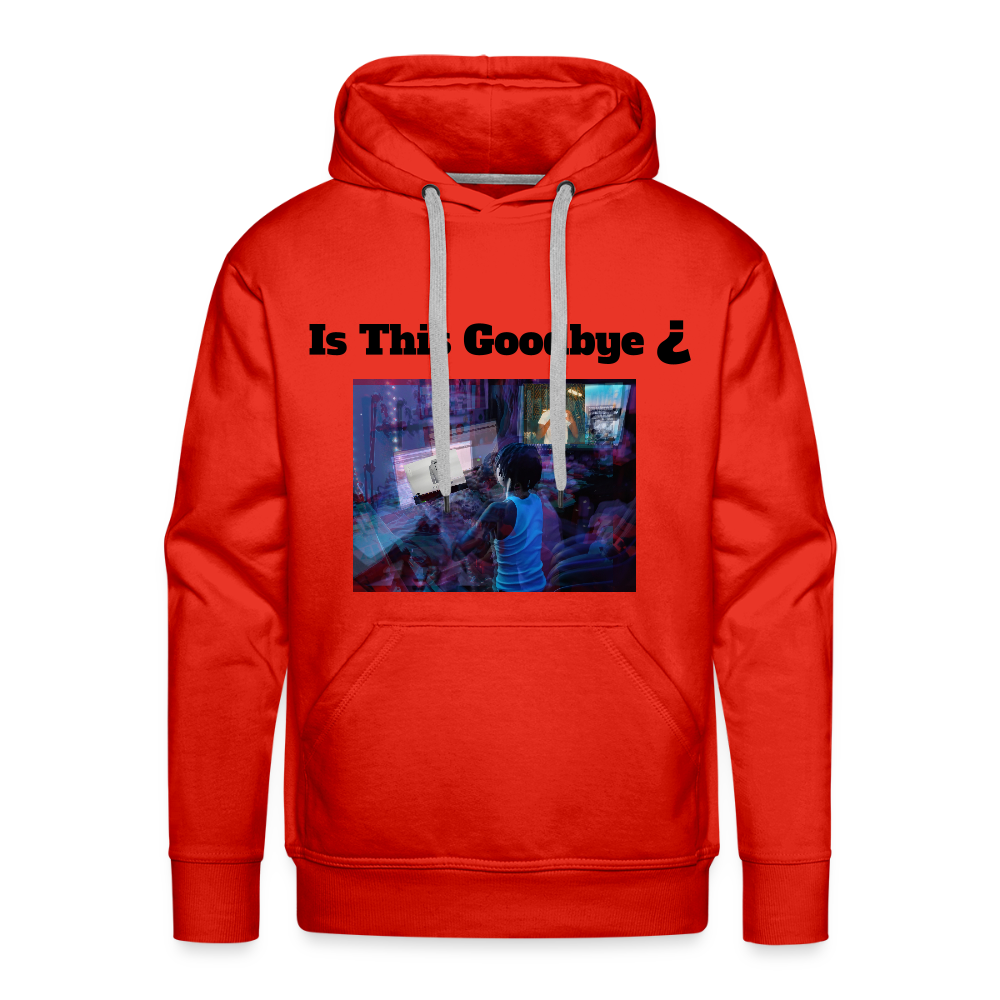 is This Goodbye Hoodie - red