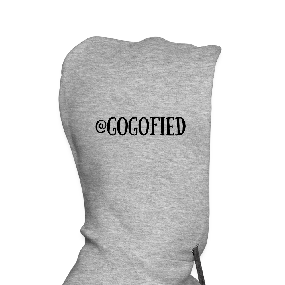 Hoodie on a Hoodie is this goodbye - heather grey