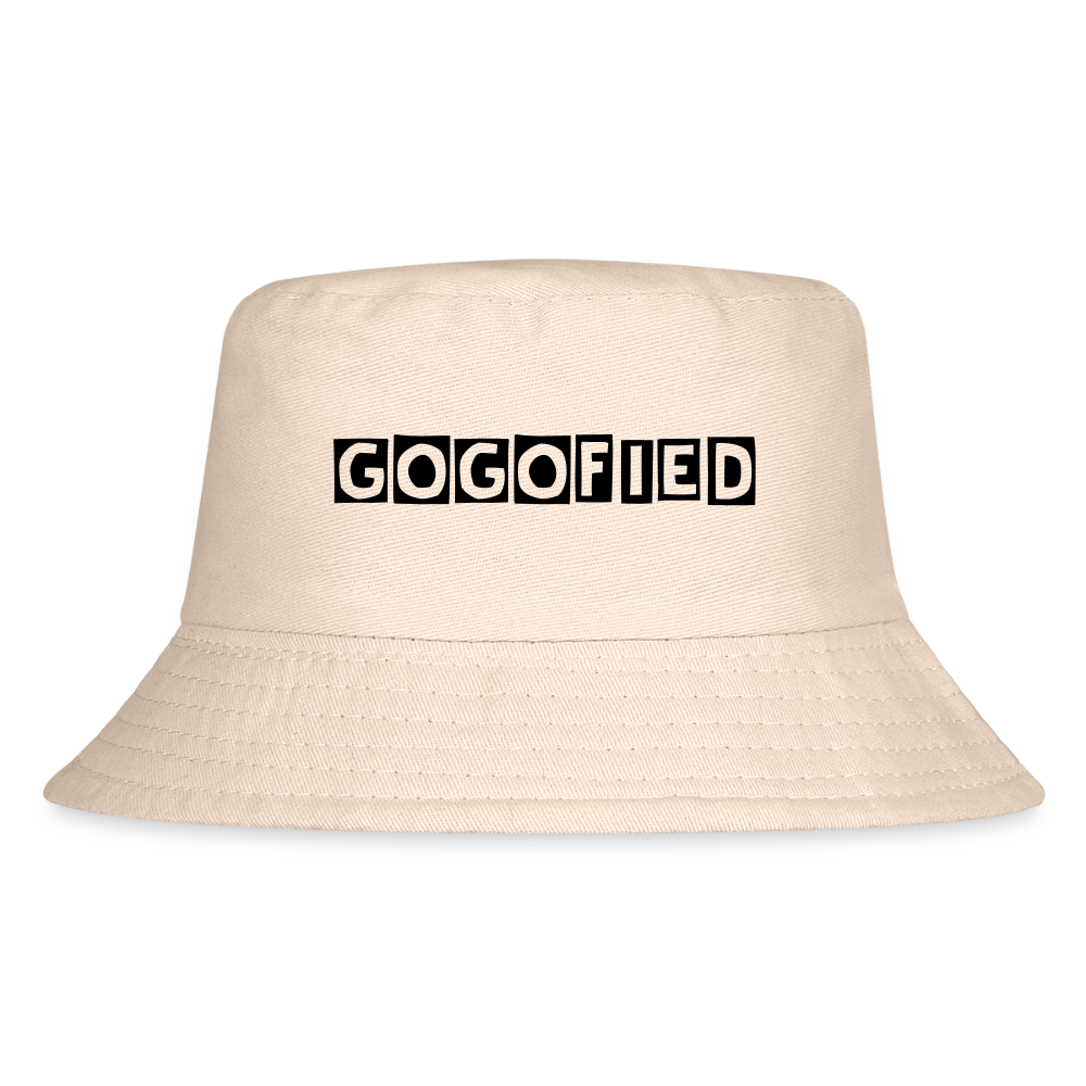 Kid's Bucket Hat GOGOFIED - Natural