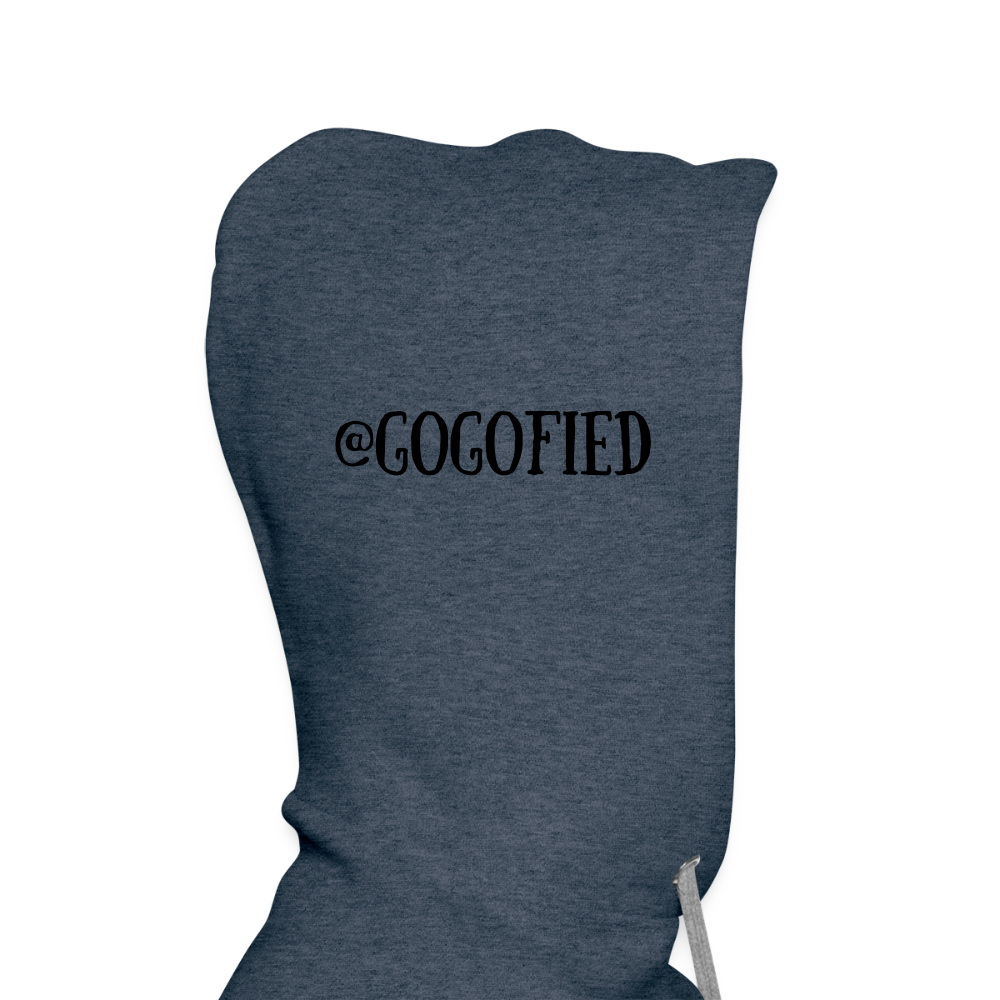 Hoodie on a Hoodie is this goodbye - heather denim