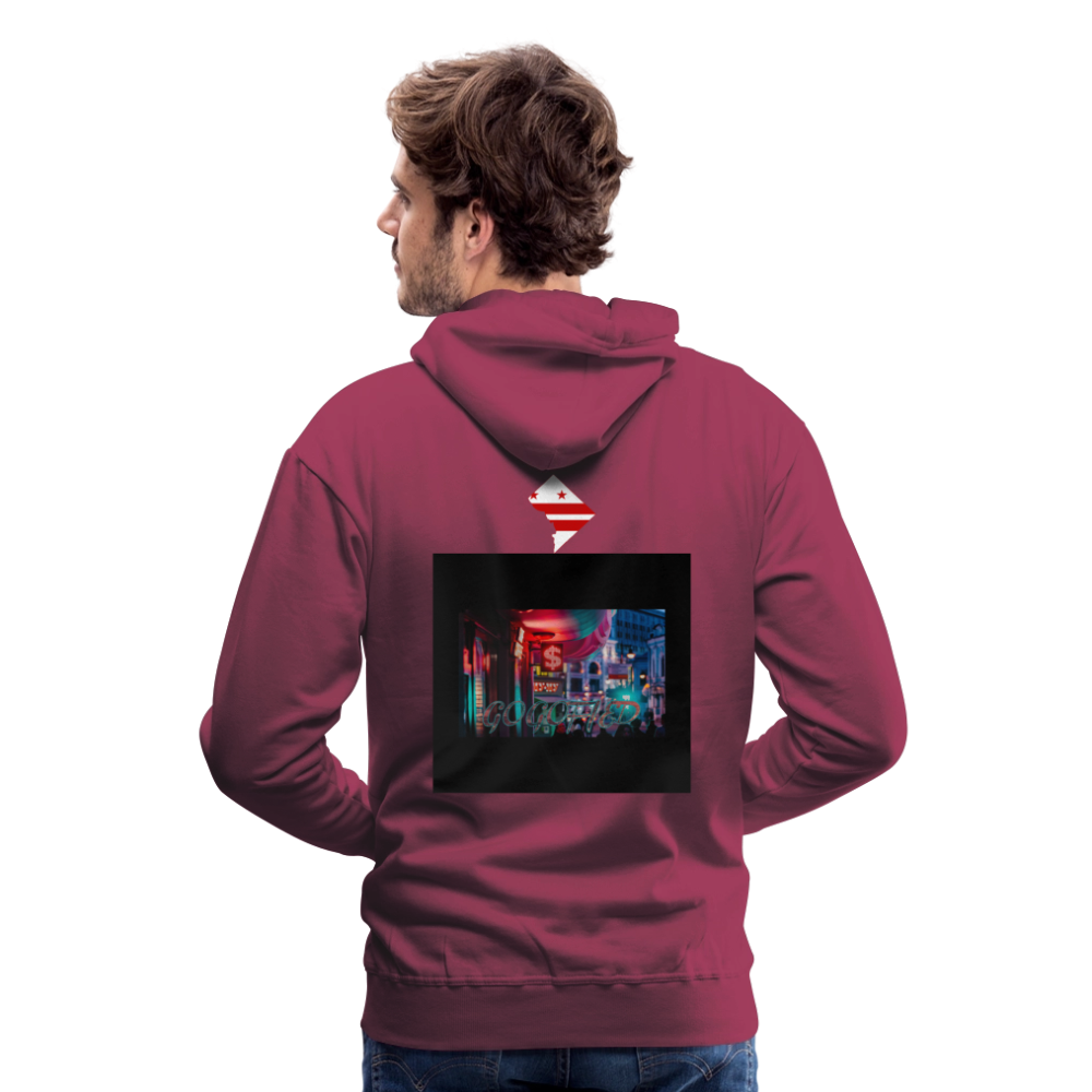 Hoodie on a Hoodie is this goodbye - burgundy