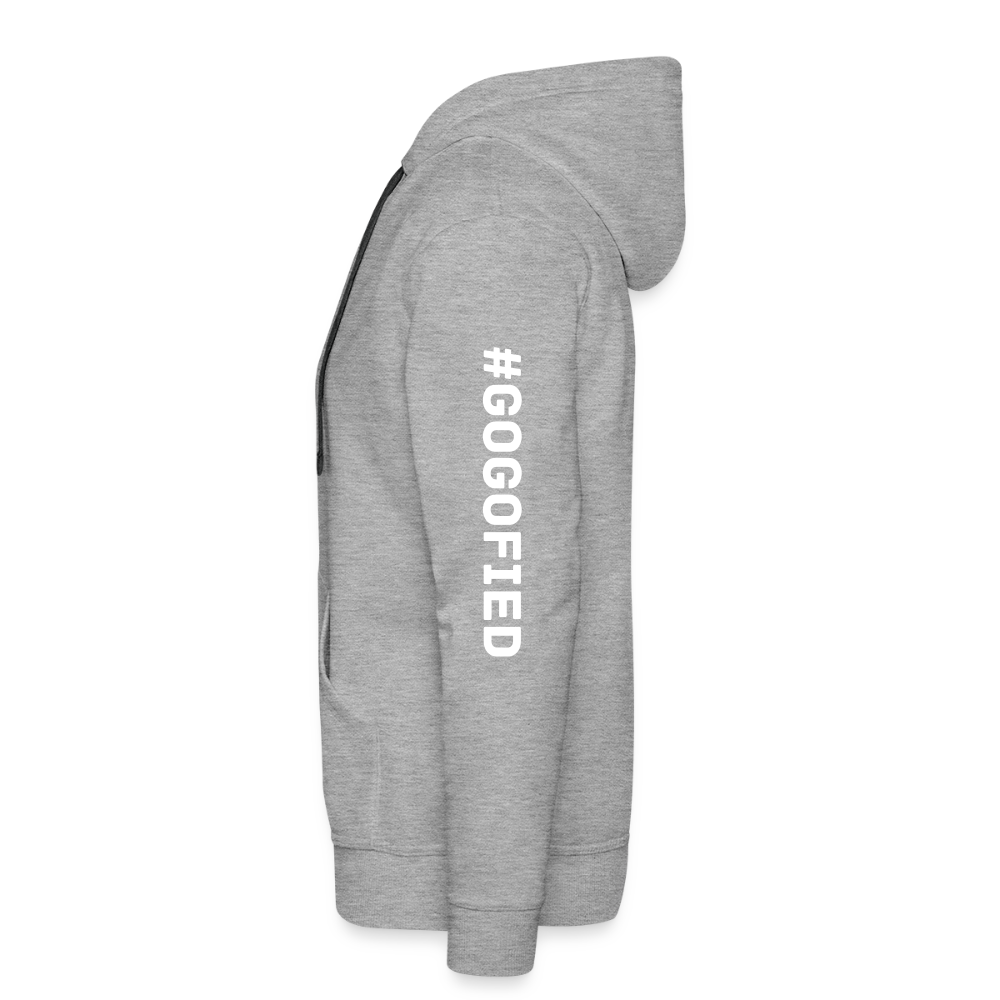 MELANUMINATI GOGOFIED HOODIE - heather grey