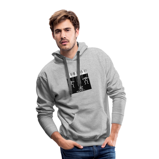 MELANUMINATI GOGOFIED HOODIE - heather grey