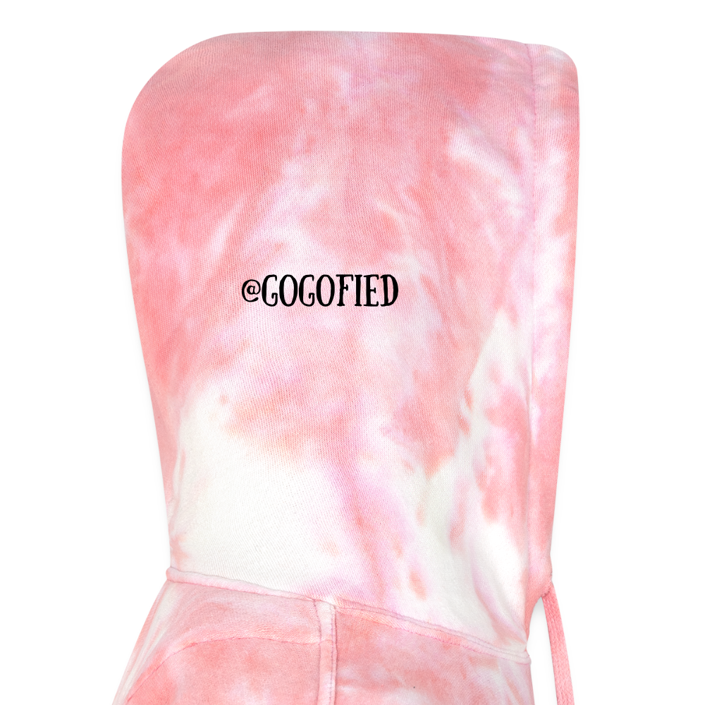 Adult Tie Dye IS THIS GOODBYE Hoodie - funnel cake